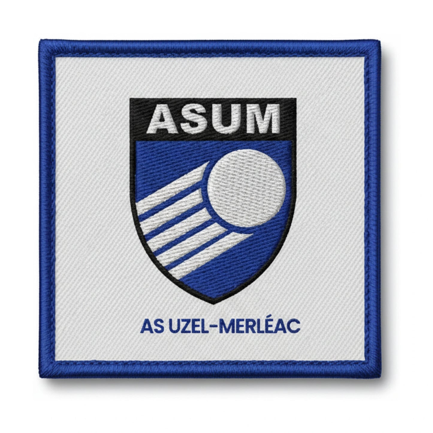 Patch brodé A.S. UZEL MERLEAC Football logo