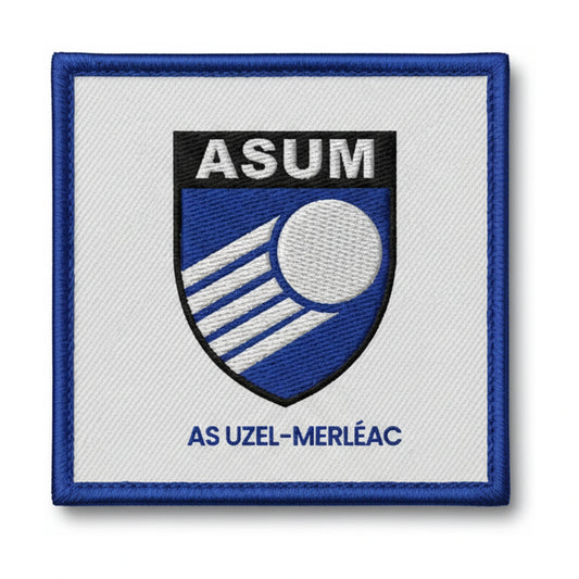 Patch brodé A.S. UZEL MERLEAC Football logo