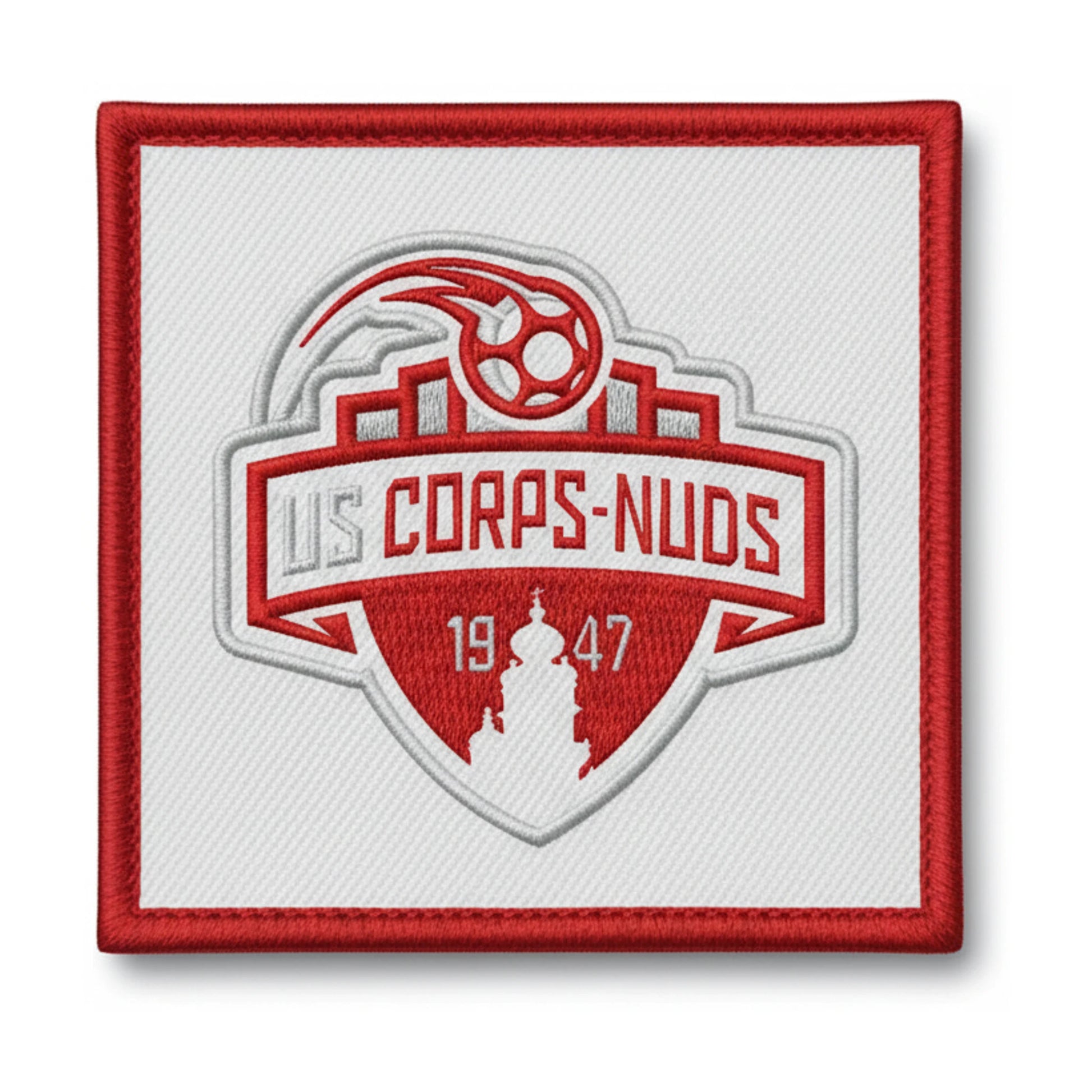 Patch brodé US Corps Nuds Football logo