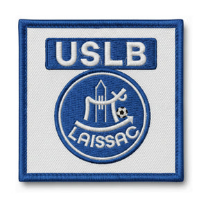Patch brodé US Laissac Bertholene Football logo