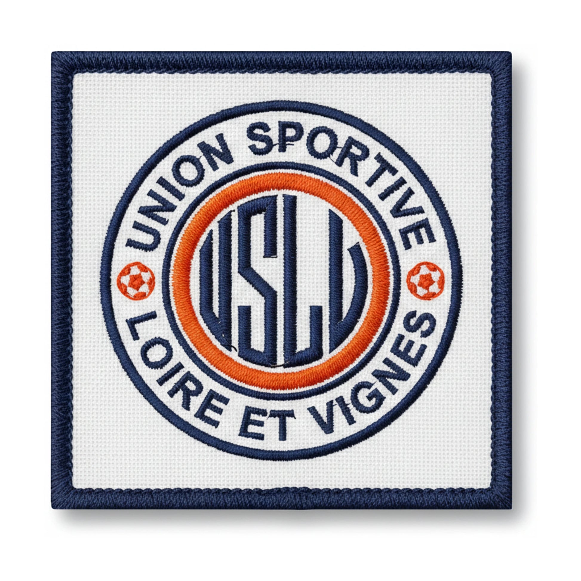 Patch brodé UNION SPORTIVE LOIRE ET VIGNES Football logo