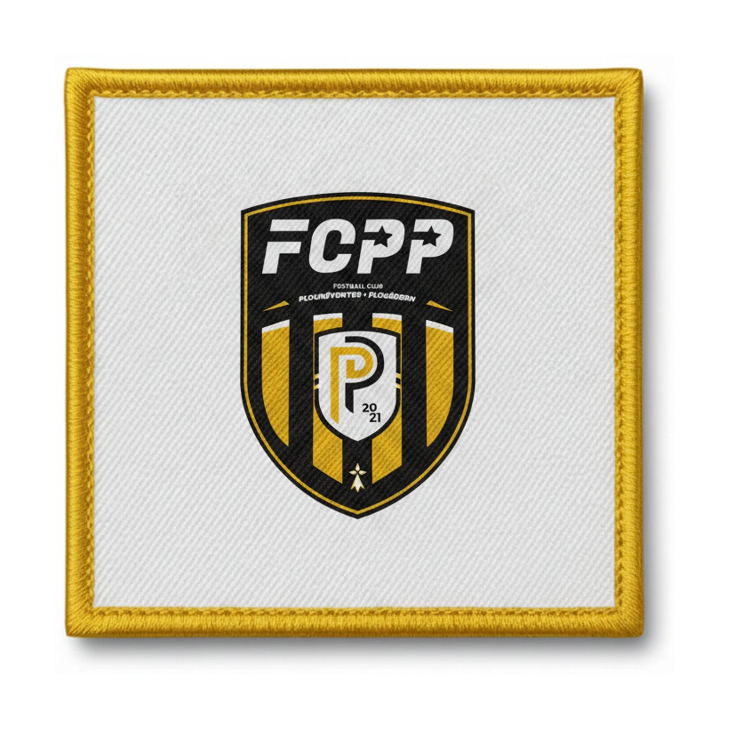 Patch brodé FOOTBALL CLUB PLOUNEVENTER PLOUEDERN Football logo