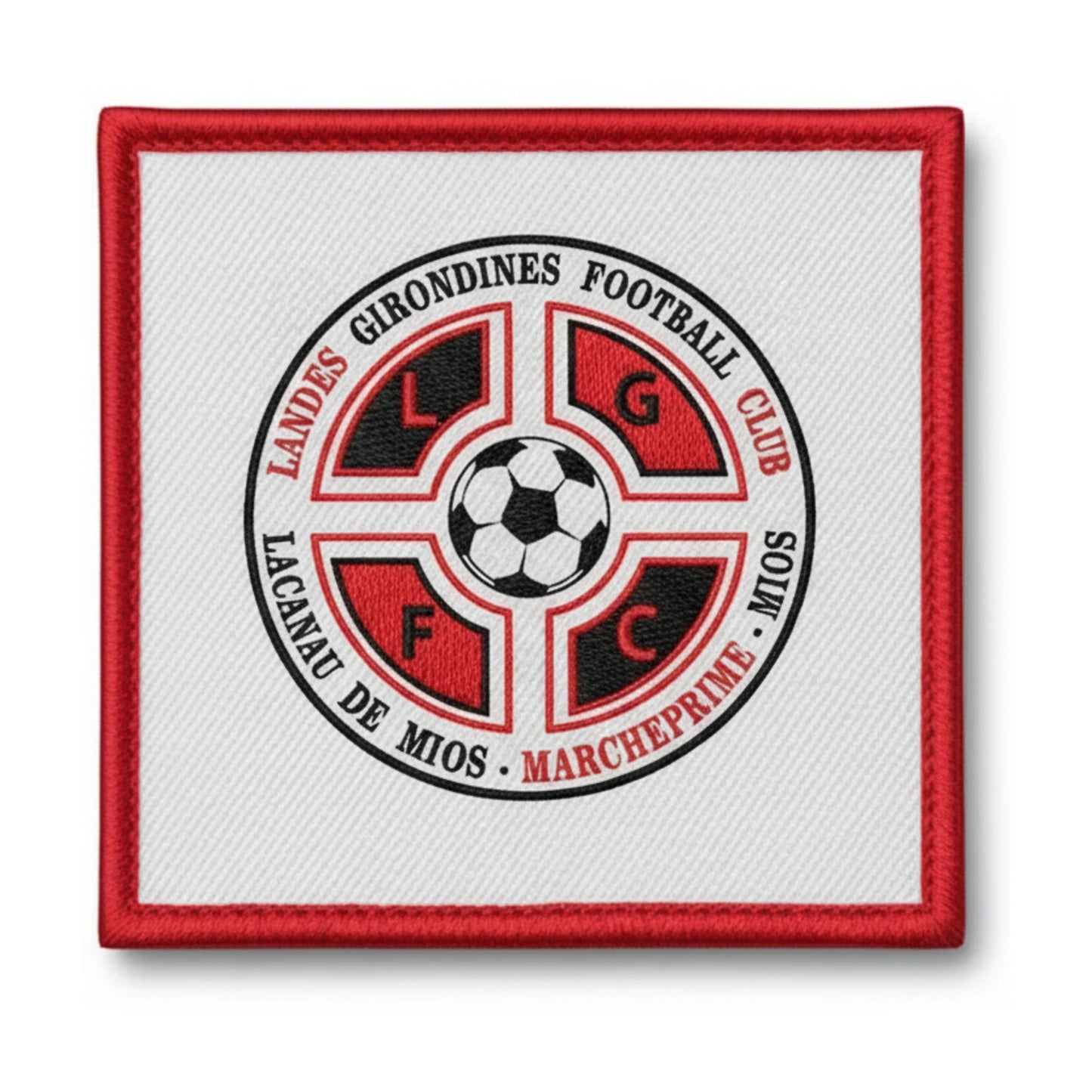 Patch brodé Landes Girondines FC Football logo