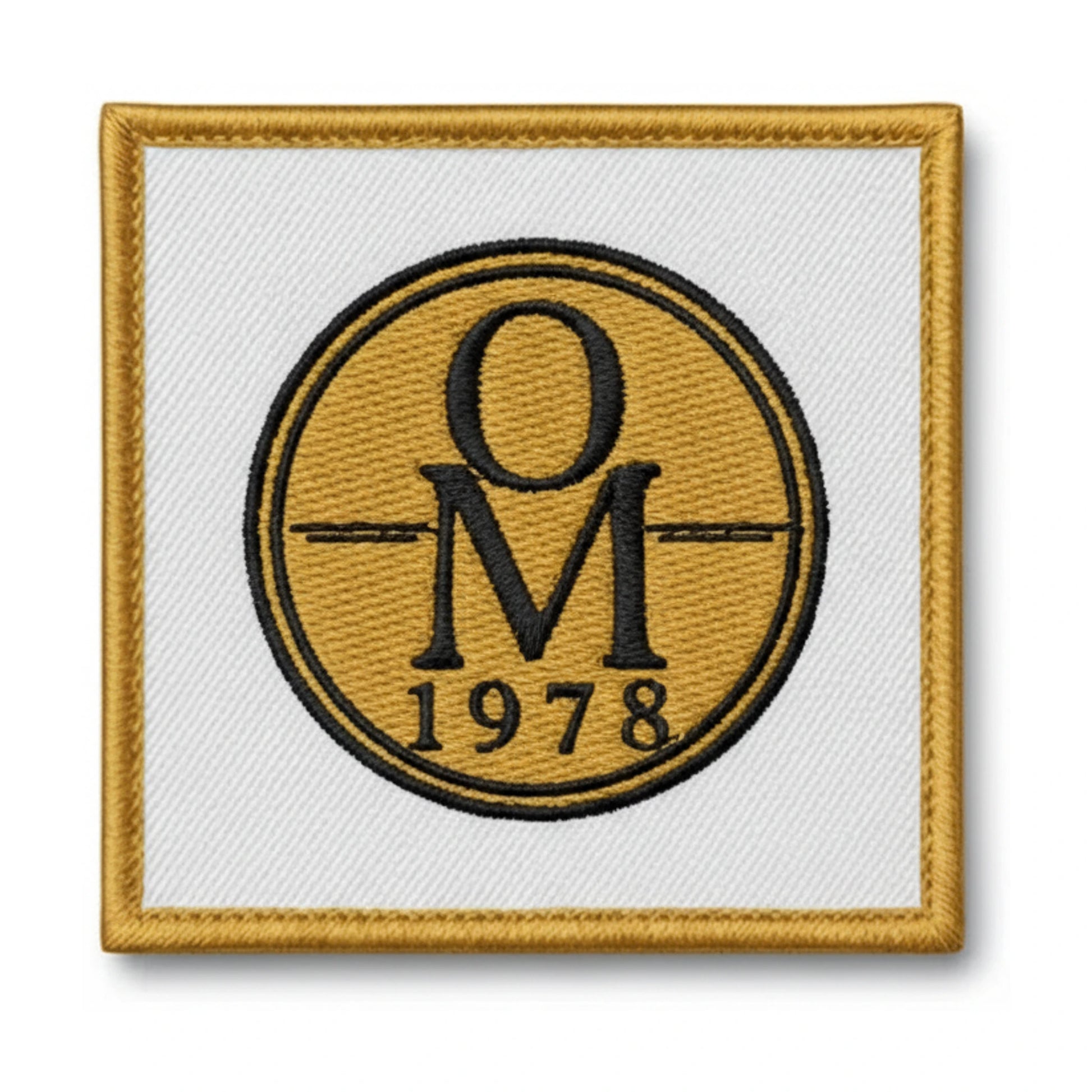 Patch brodé O De Merceuil Football logo