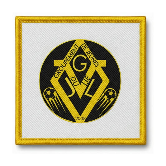 Patch brodé Gj Du Lie Plemet Football logo