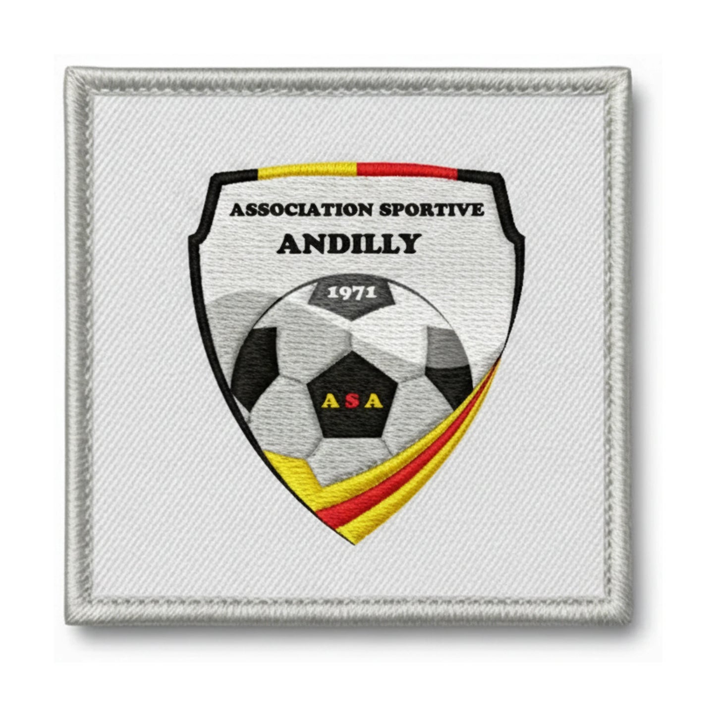 Patch brodé A.S. ANDILLY Football logo