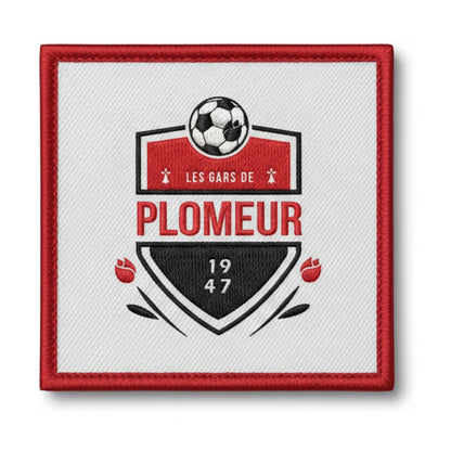 Patch brodé LES GARS DE PLOMEUR Football logo