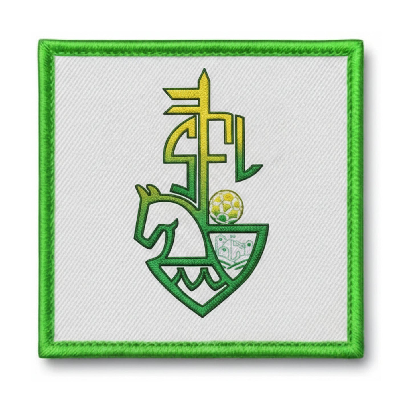 Patch brodé SUD FOREZ LURIECQUOIS FOOT CLUB Football logo