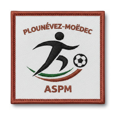Patch brodé L'ASSOCIATION SPORTIVE DE PLOUNÉVEZ-MOËDEC Football logo