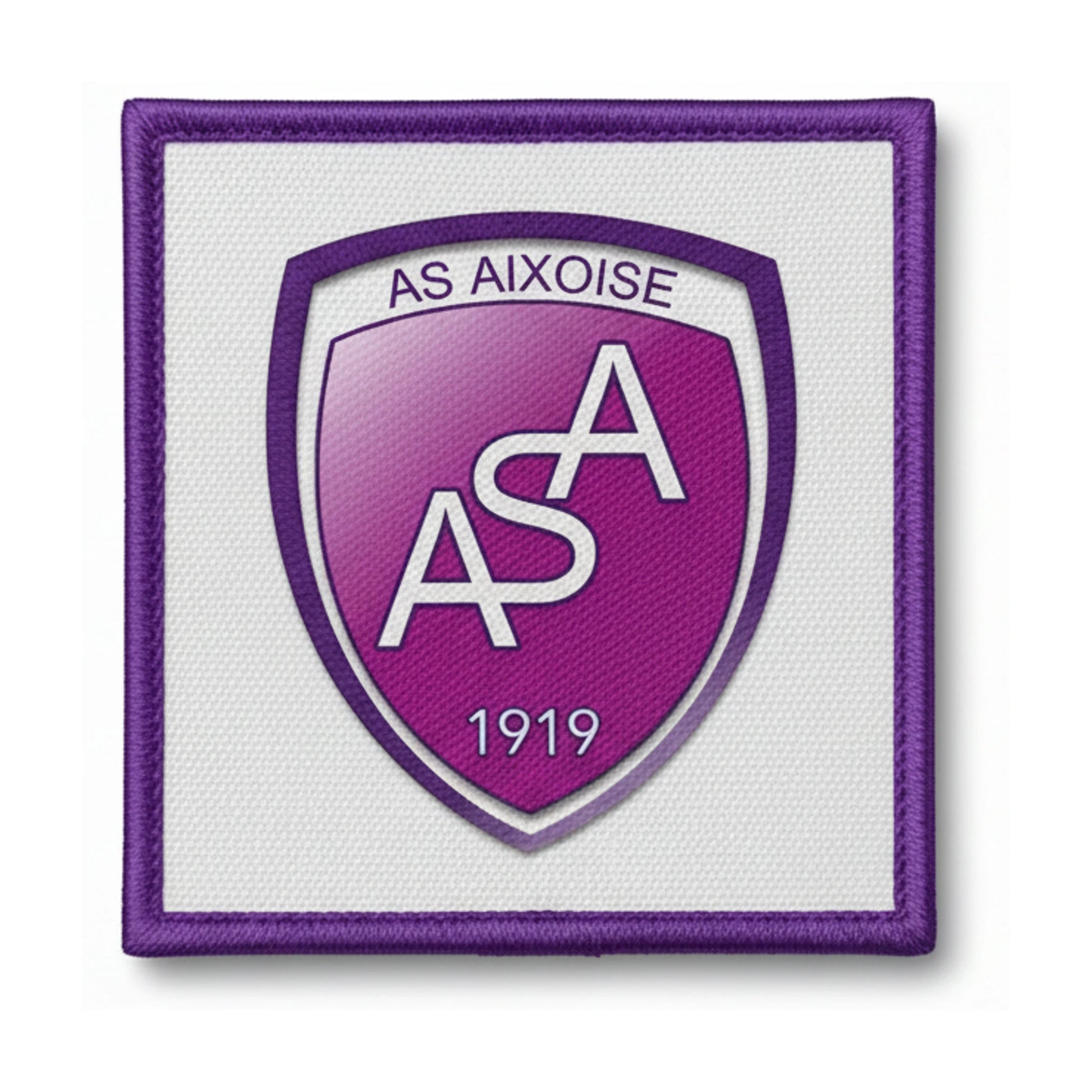 Patch brodé AS Aixe S/vienne Football logo