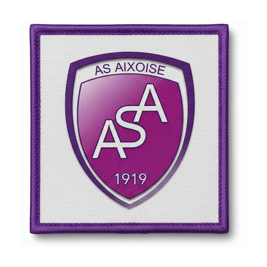 Patch brodé AS Aixe S/vienne Football logo