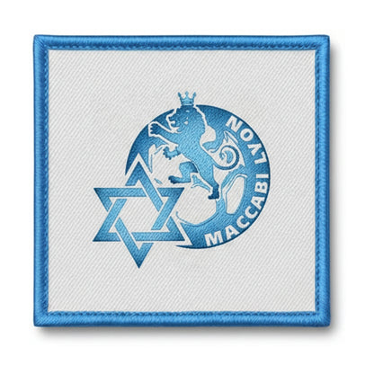 Patch brodé SC Maccabi Lyon Football logo