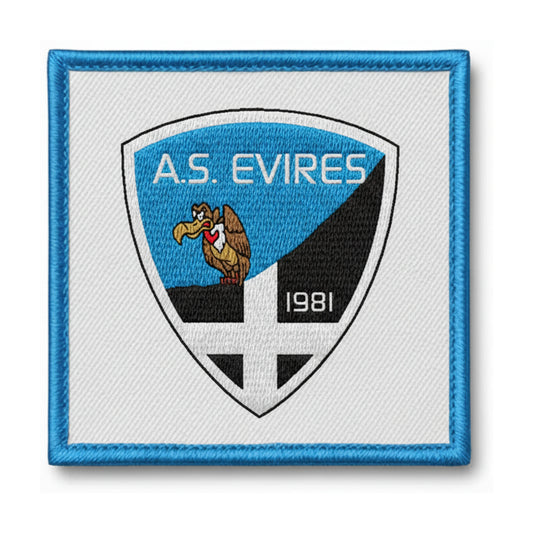 Patch brodé A.S. EVIRES Football logo