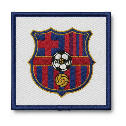 Patch brodé CHATEAUGIRON AS LA MASIA Football logo
