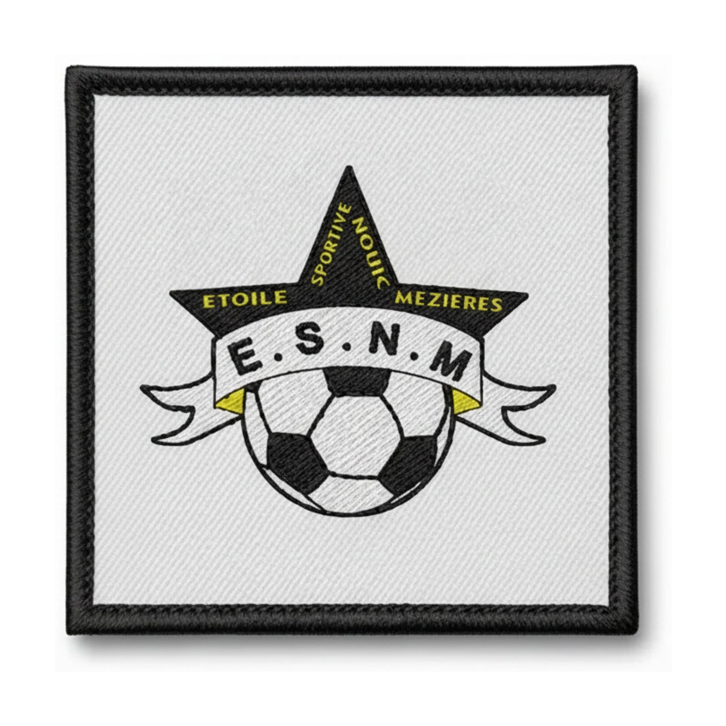 Patch brodé Et sur Nouic Mezieres Football logo
