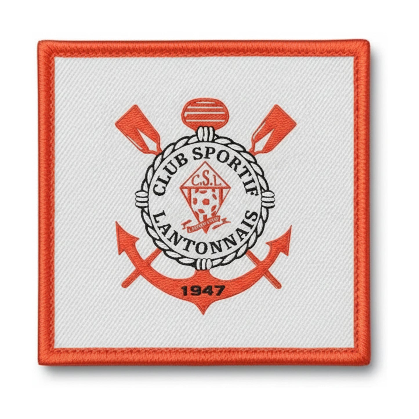 Patch brodé CS Lantonnais Football logo