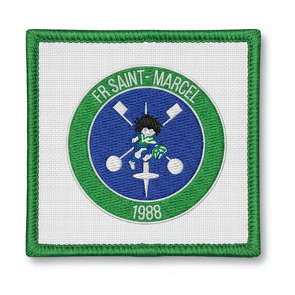Patch brodé F Reunis De St Marcel Football logo