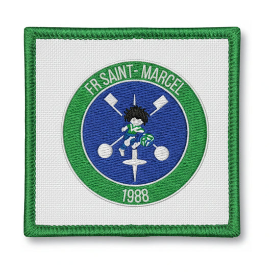Patch brodé F Reunis De St Marcel Football logo