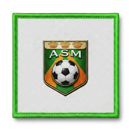 Patch brodé AS Montoise Football logo