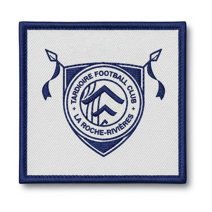Patch brodé LA ROCHE-RIVIERES FOOTBALL CLUB TARDOIRE Football logo