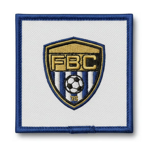 Patch brodé ASSOCIATION SPORTIVE FOOTBALL BRIVE CHAPELIES Football logo