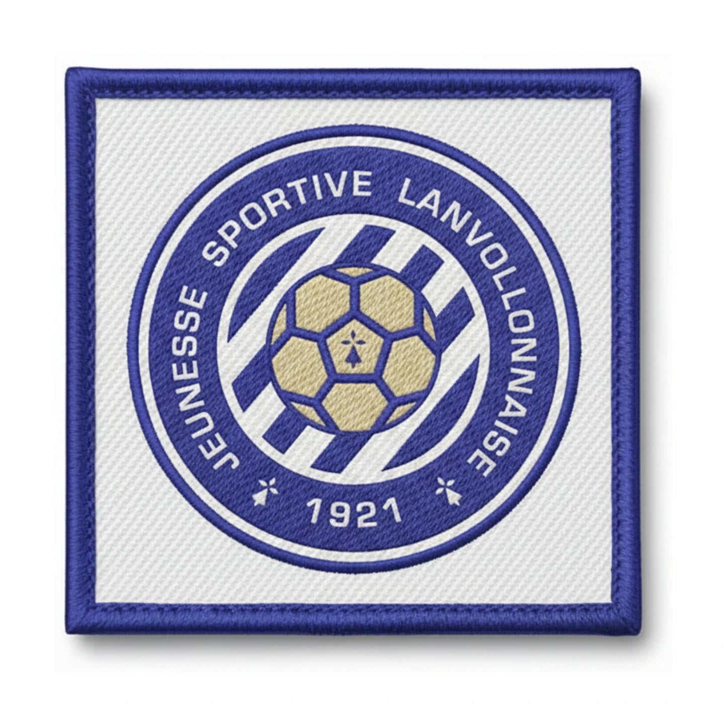 Patch brodé J.S. LANVOLLONNAISE Football logo