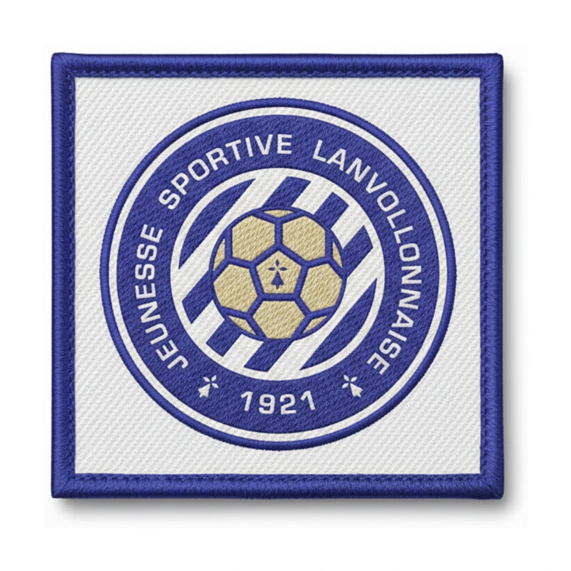 Patch brodé J.S. LANVOLLONNAISE Football logo