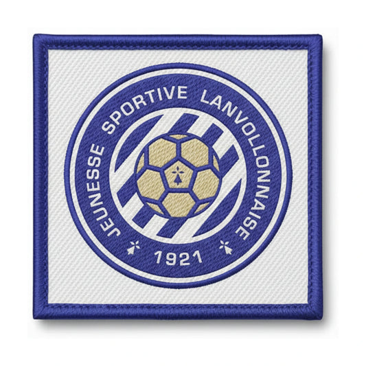 Patch brodé J.S. LANVOLLONNAISE Football logo