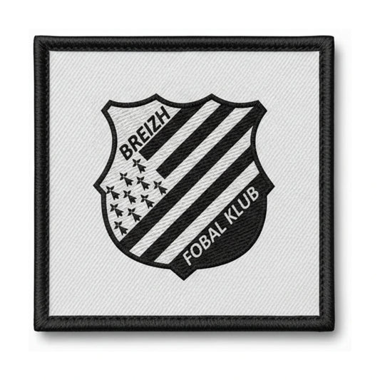 Patch brodé BREIZH FOBAL KLUB RENNES Football logo