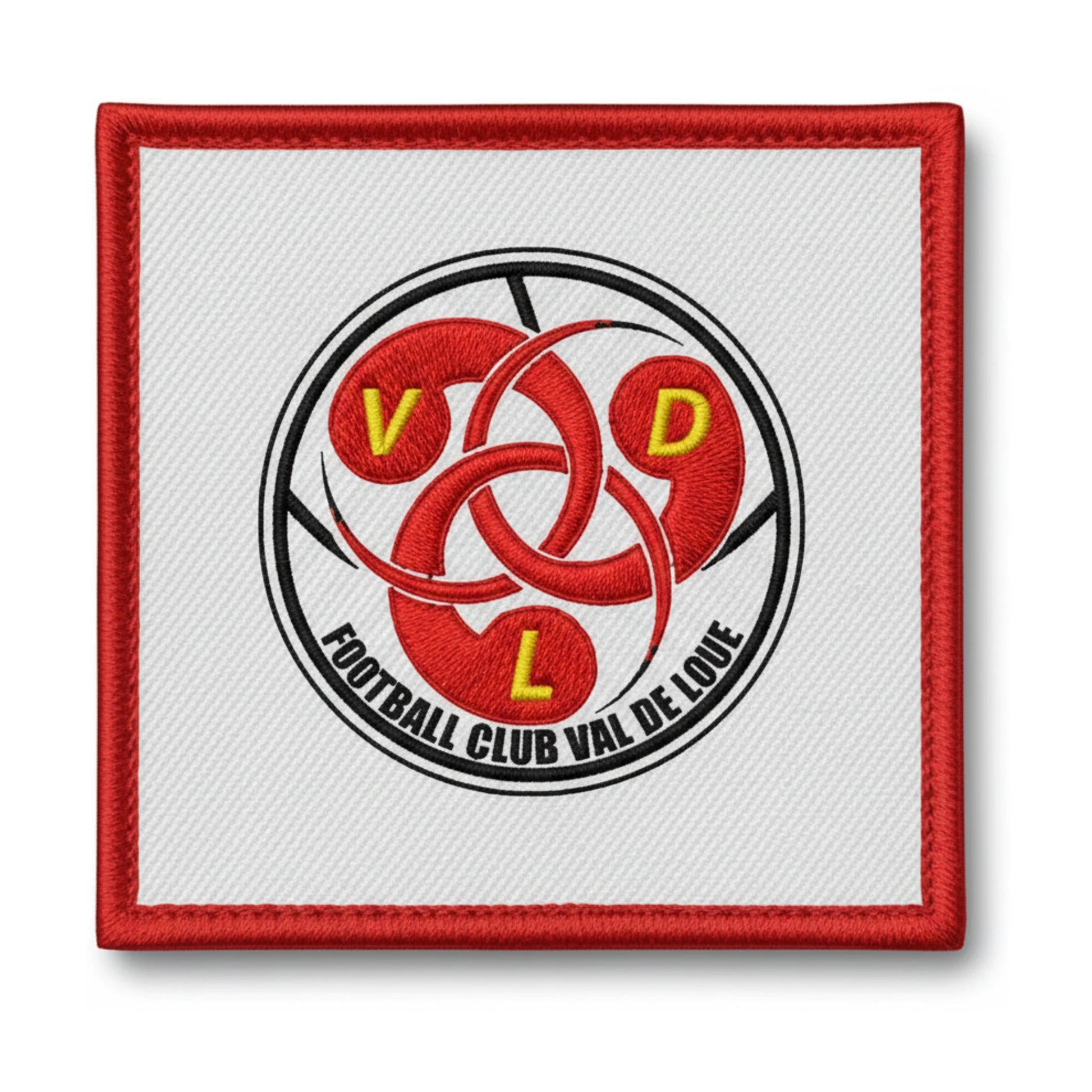 Patch brodé FC Val De Loue Football logo