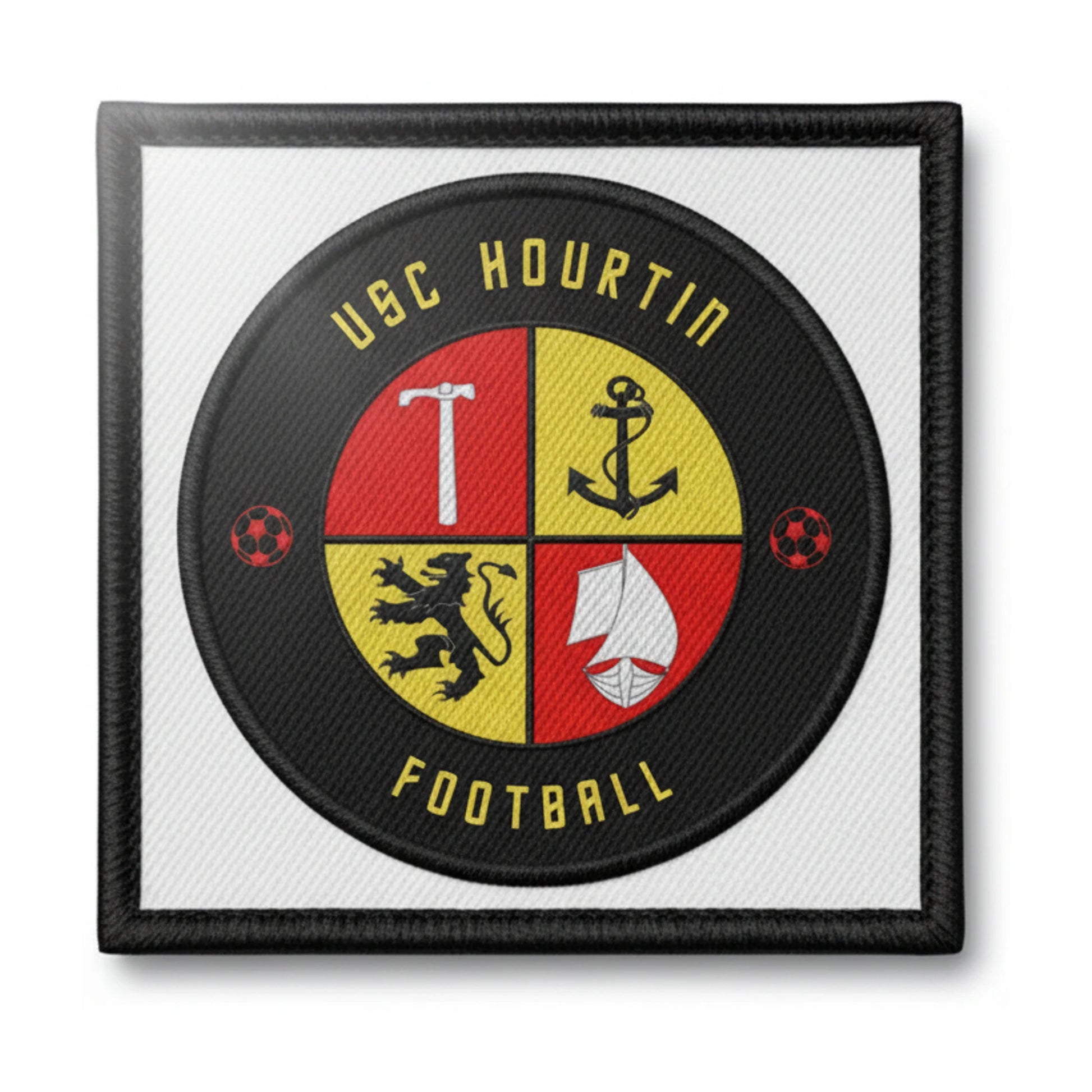 Patch brodé USC HOURTIN Football logo