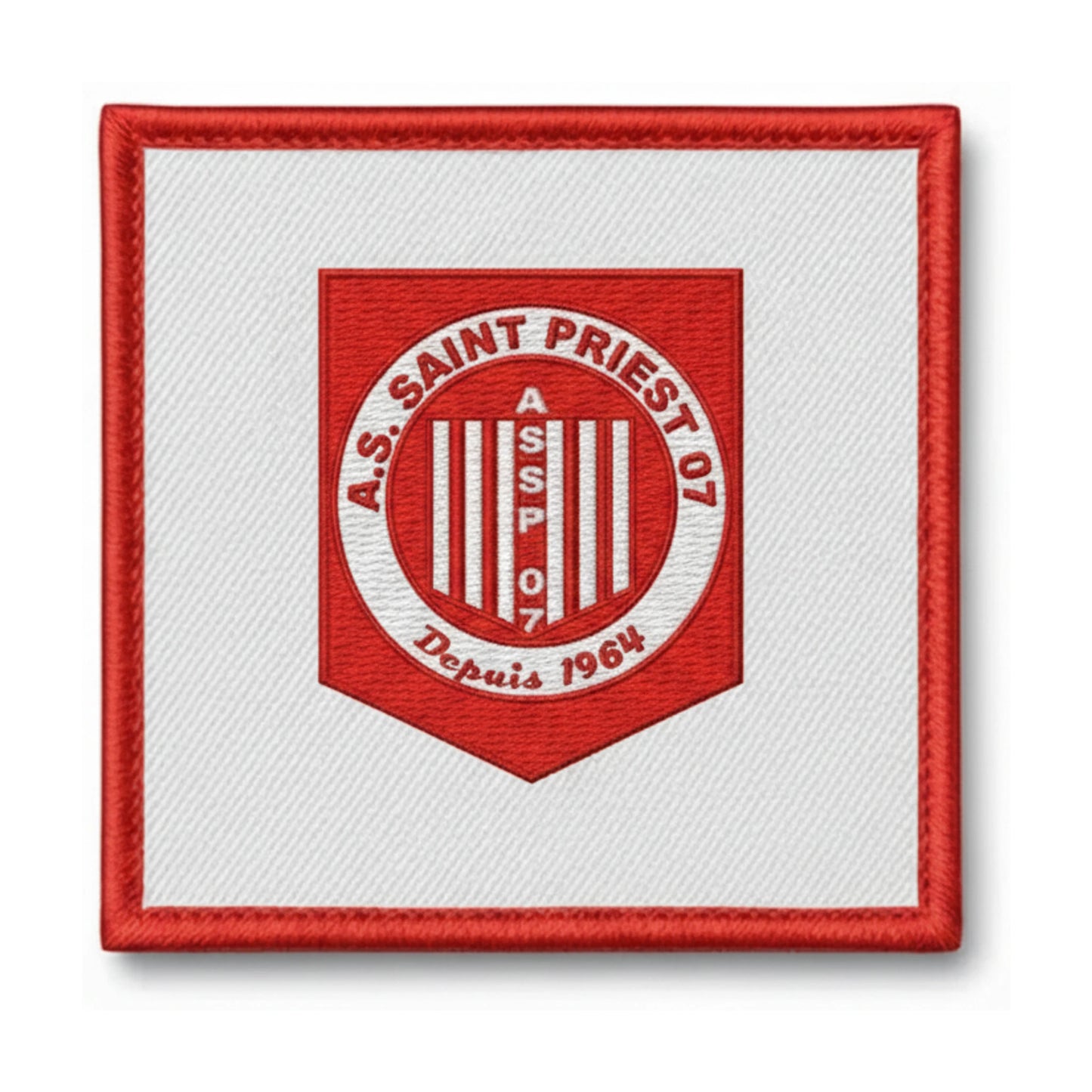 Patch brodé A.S. ST PRIEST 07 Football logo