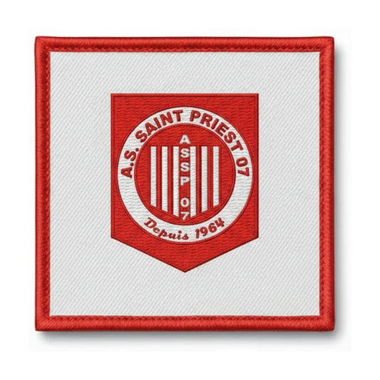 Patch brodé A.S. ST PRIEST 07 Football logo