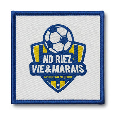 Patch brodé GJ NDRIEZ VIE & MARAIS Football logo