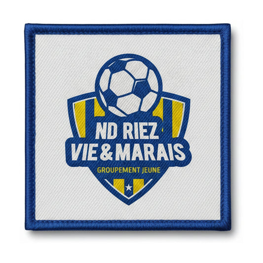 Patch brodé GJ NDRIEZ VIE & MARAIS Football logo