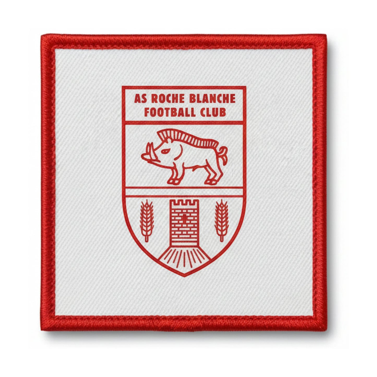 Patch brodé A.S. DE LA ROCHE BLANCHE F.C. Football logo
