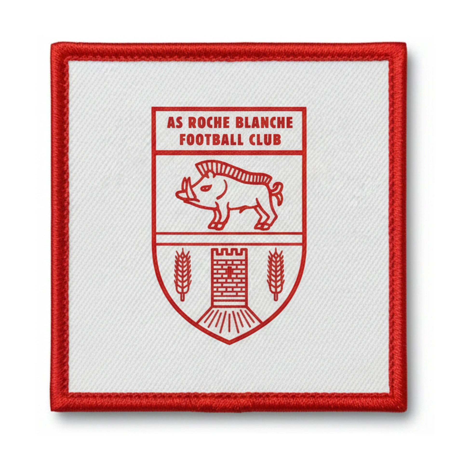 Patch brodé A.S. DE LA ROCHE BLANCHE F.C. Football logo