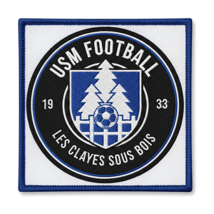 Patch brodé Clayes Ss/bois US Municipal Football logo