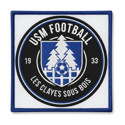Patch brodé Clayes Ss/bois US Municipal Football logo