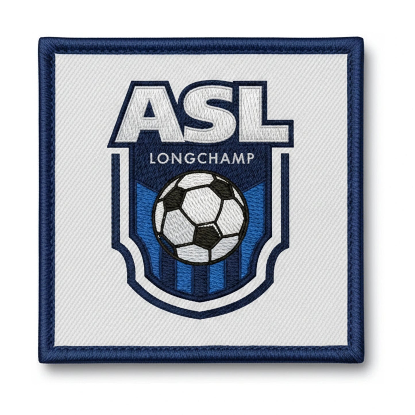 Patch brodé A.S. DE LONGCHAMP Football logo