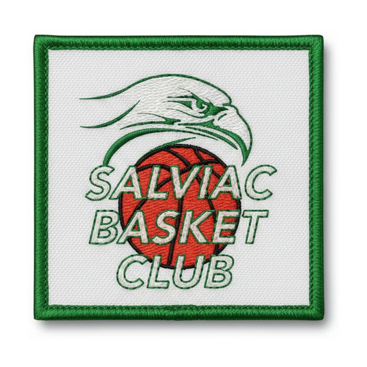 Patch brodé Salviac Basket Club Basketball logo