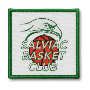 Patch brodé Salviac Basket Club Basketball logo