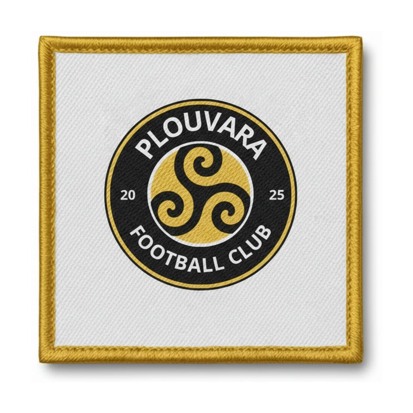 Patch brodé FOOTBALL CLUB DE PLOUVARA Football logo