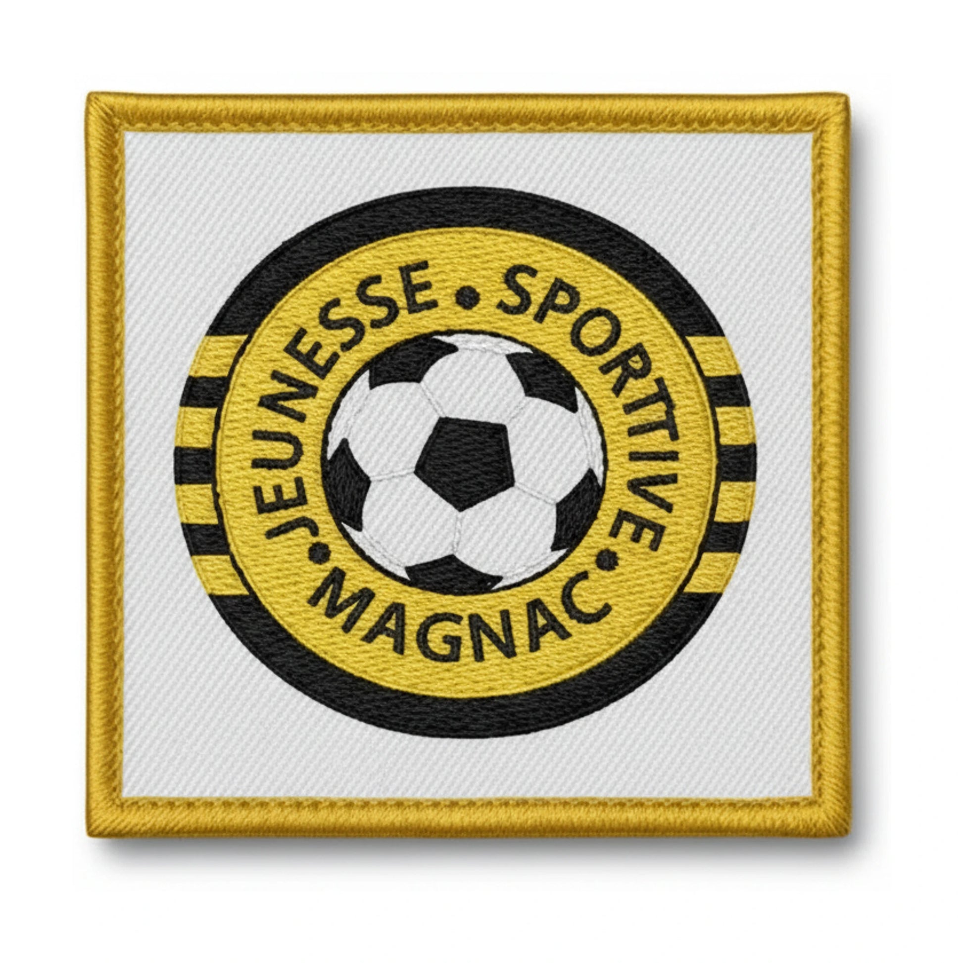 Patch brodé JS Magnac S/Touvre Football logo