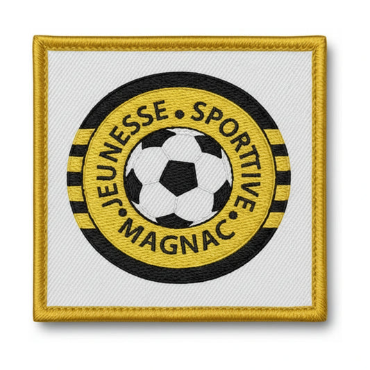 Patch brodé JS Magnac S/Touvre Football logo