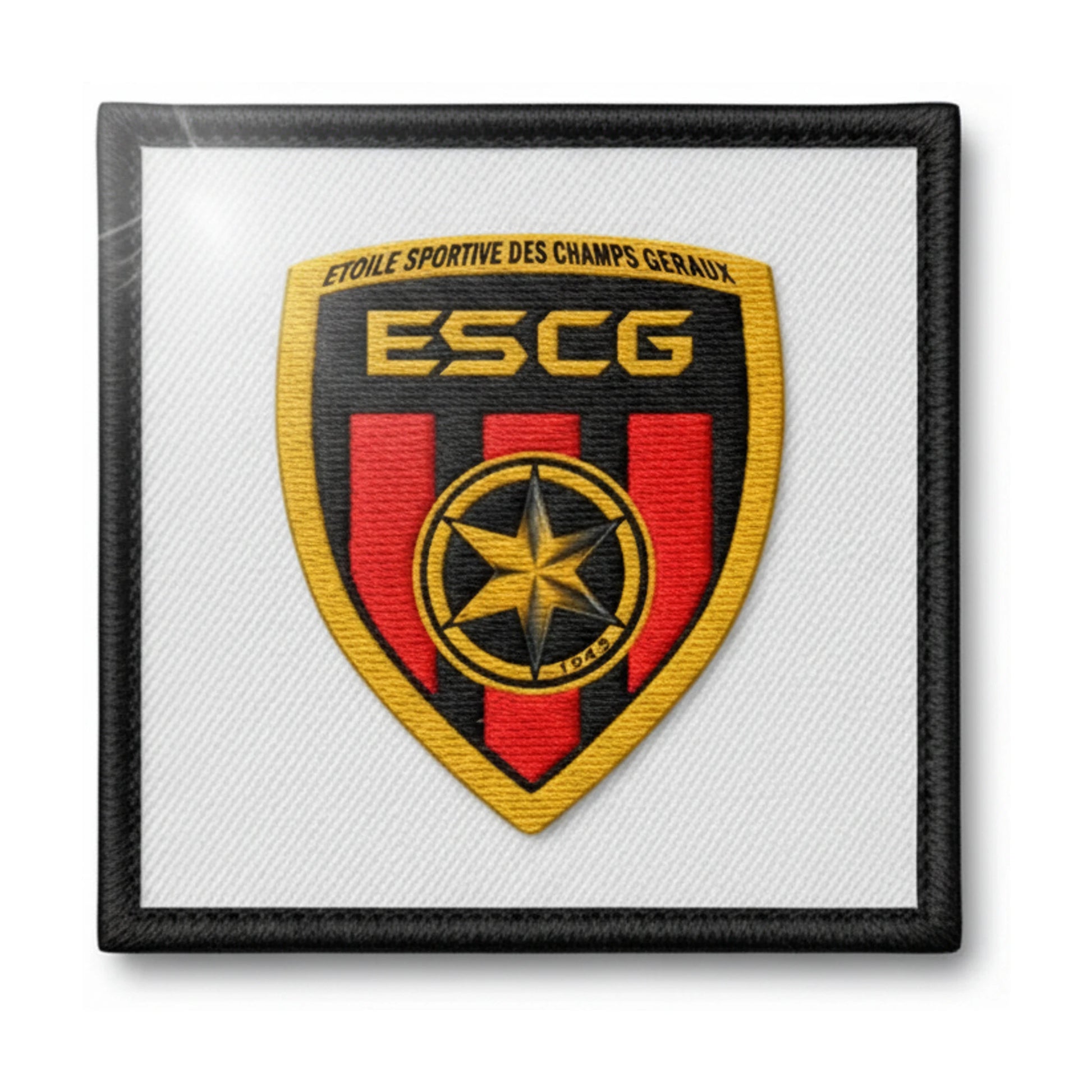 Patch brodé ET.S. CHAMPS GERAUX Football logo