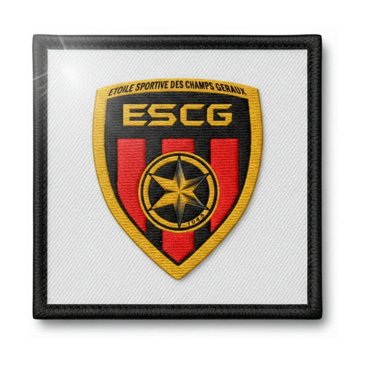 Patch brodé ET.S. CHAMPS GERAUX Football logo