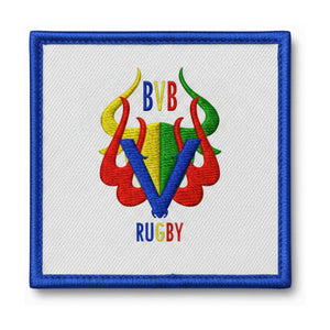 Patch brodé Bonneuil Villeneuve Brevannes Rugby logo