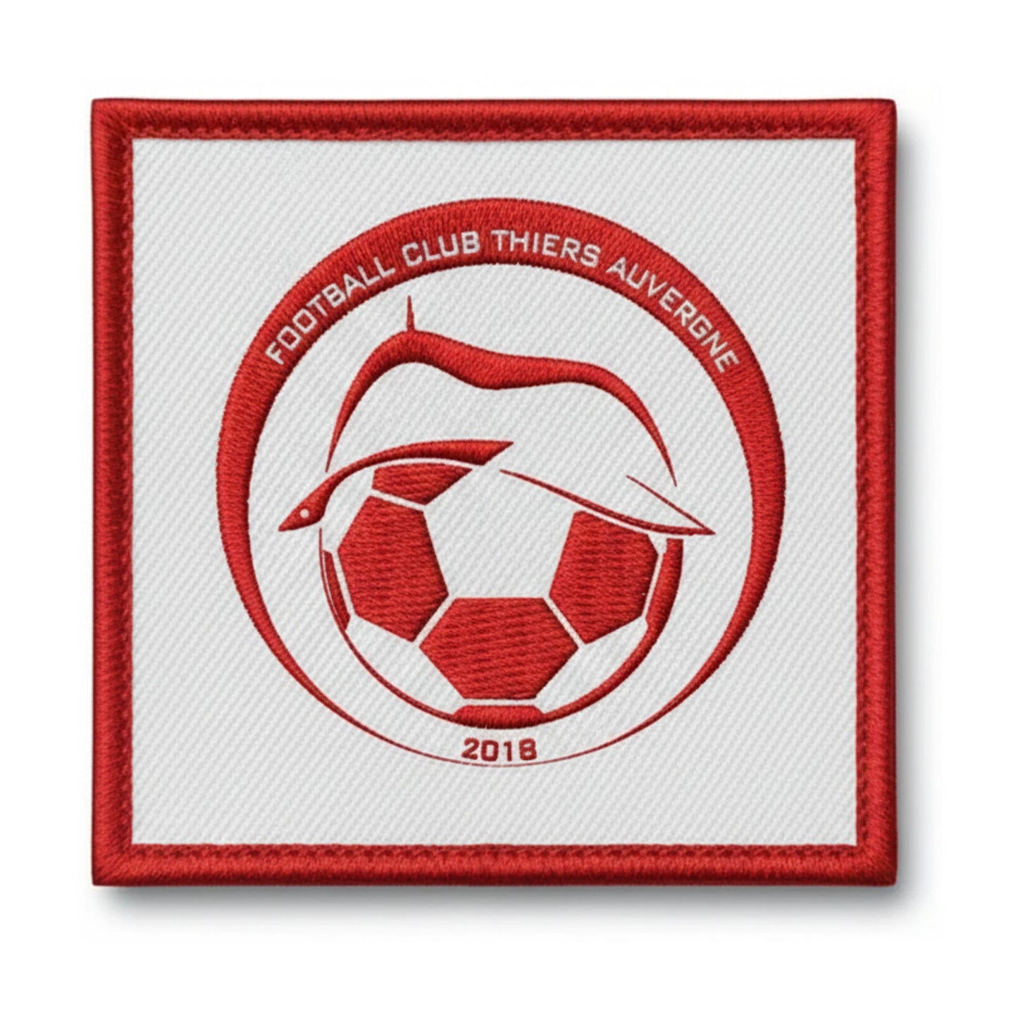 Patch brodé THIERS FOOTBALL CLUB Football logo