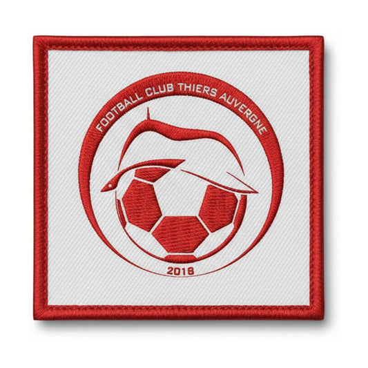 Patch brodé THIERS FOOTBALL CLUB Football logo